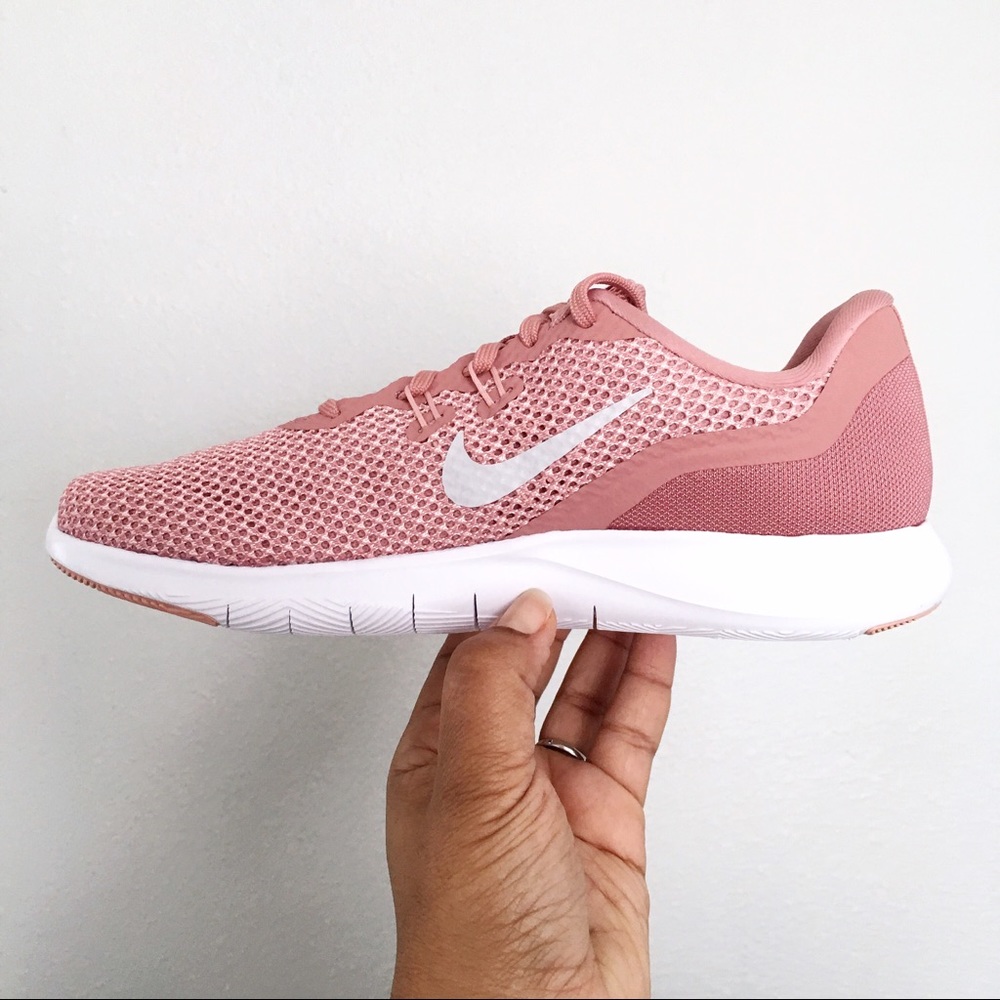 Nike Flex Trainer 7 Rust Pink Training Shoes - Picture 5 of 8